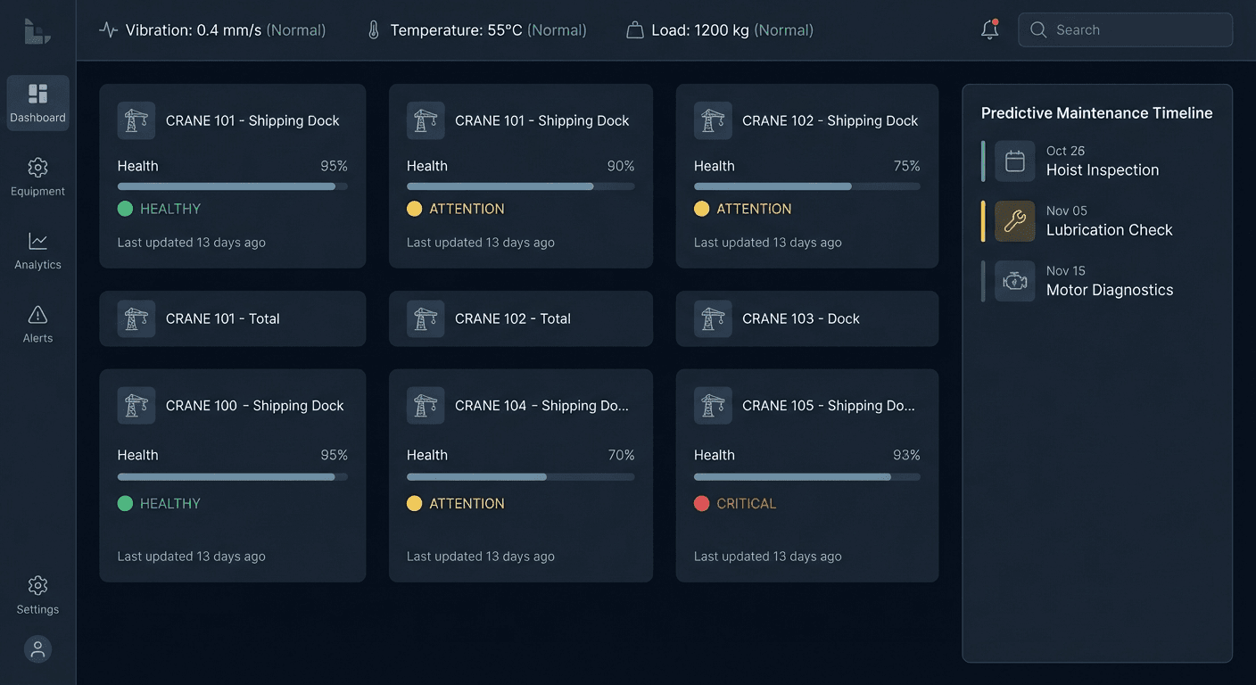 港机设备制造：多智能体驾驶舱